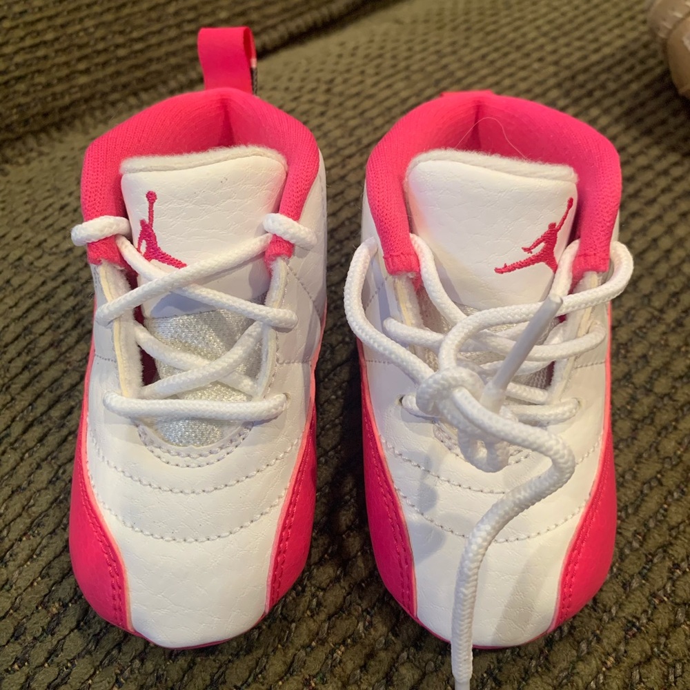 Toddler pink Jordan’s